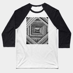 Tribal Origami Baseball T-Shirt